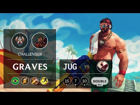 Graves Jungle vs Lee Sin - BR Challenger Patch 9.24