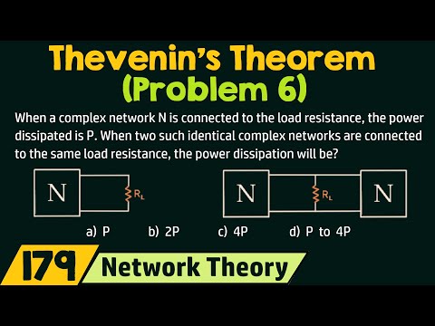 Thevenin s Theorem Problem 6