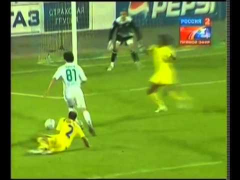 ETO'O the first goal with Anzhi !
