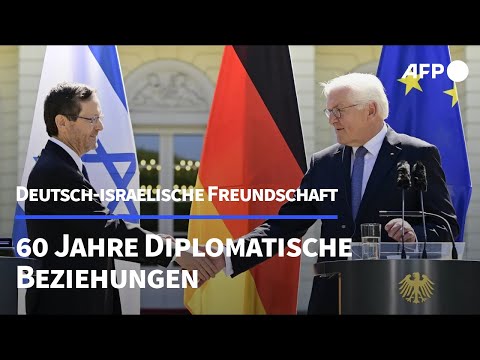 Video Thumbnail: Steinmeier: Deutsch-israelische Versöhnung ein "Hoffnungsschimmer" | AFP