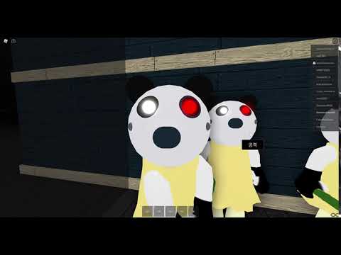 T.S.P Withdrawal Pandy Jumpscare - Piggy RolePlay (Korean)