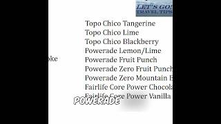 Carnival Cruise: Coca-Cola Drinks & Beverage Tips! #shorts