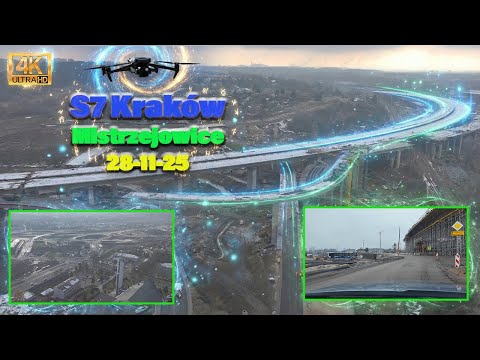 Budowa #S7 #Widoma #Kraków Mistrzejowice Grębałów 28 listopada To już w czwartek!