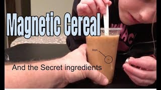 Magnetic Cereal Science Experiment - And the Secret ingredients