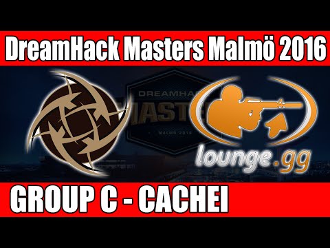Lounge Gaming vs NIP (Ninjas in Pyjamas) | Day 2 Group C (Cache) DreamHack Masters Malmö 2016