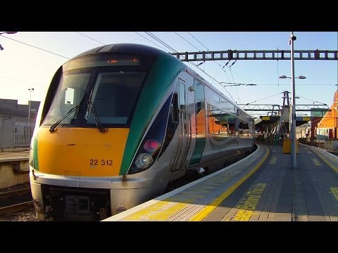 IE 22000 Class DMU Train number 22312 - Connolly Station, Dublin