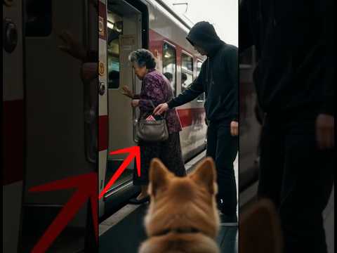Hero Dog Returns Grandma's Stolen Wallet! 😭🐶❤️#dog  #goldenretriever #rescue  #animals #granny