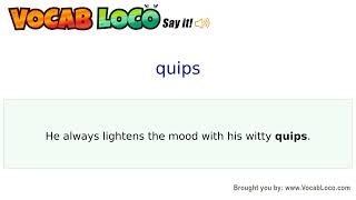 Video thumbnail for quips