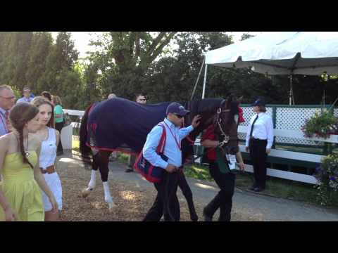 2012 Preakness Stakes: Went the Day Well leaves barn