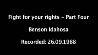 Benson Idahosa - Fight for your rights - Part Four