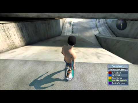 Skate 3 Freeskate With Rise Members X7 Albert, Skaterr, Chris