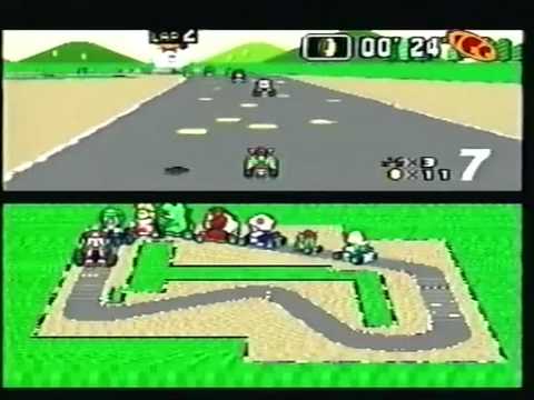 Cybernet SNES Mario Karts Cheats