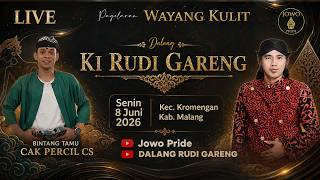 Download lagu 🔴LIVE Wayang Kulit Ki Rudi Gareng BT Cak Percil CS 8 Juni 2026 | Kromengan Malang mp3