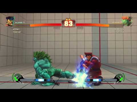 SF4 PC G2 Final Battle Dictator vs. Blanka