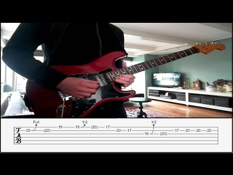 SOLO COVER + TAB | A GREAT DAY FOR FREEDOM LIVE IN GDANSK BY DAVID GILMOUR