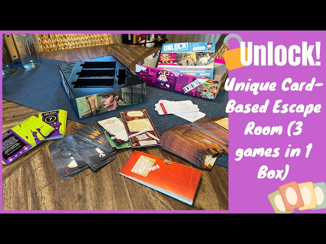 Vídeo relacionado con Asmodee | Unlock! Heroic Adventures | Juego de Mesa de Escape Room para Adultos y Familias | A Partir de 10 Años | De 1 a 6 Jugadores | 180 Minutos por Partida | Español