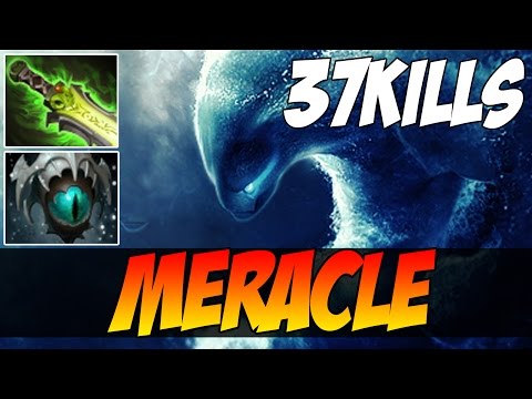 Meracle Plays Morphling WITH 37 KILLS - 8000 MMR - Dota 2