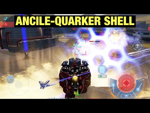 New Robot SHELL Gameplay with Ancile-Quarker Best Fun Setup | War Robots Champion League