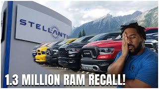 STELLANTIS recalling 1.3 Million RAM 1500's due to SOFTWARE BUG in BRAKES & ESC...