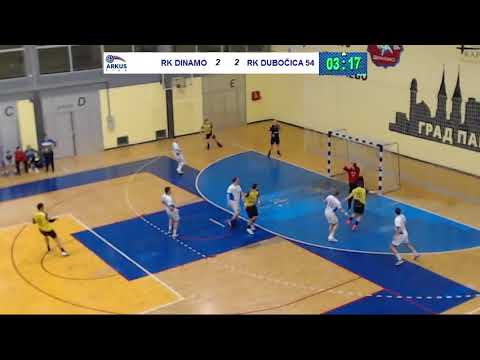 ARKUS liga 12. kolo / RK Dinamo - RK Dubočica 54