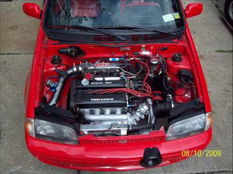 SUZUKI SWIFT GTI TURBO SET-UP