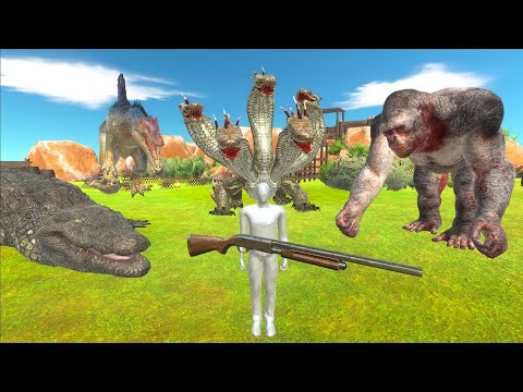 Jurassic World Evolution Camping 95 - Dino Hunting | Show Your Exprince of Shooting on Space