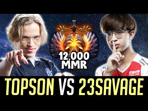 Topson vs 12K MMR 23savage - VOID SPIRIT vs SPECTRE DOTA 2