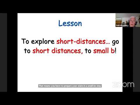 ICTP-SAIFR Strings 2021 - Day 1 / David Gross and Gabriele Veneziano