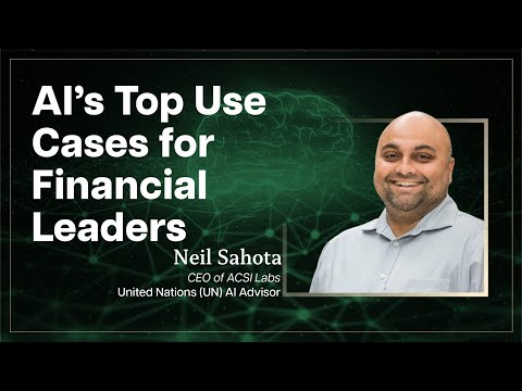AI’s Top Use Cases for Financial Leaders