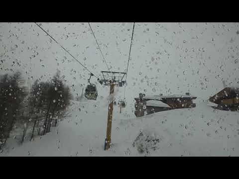 Cabinovia 6MGD "Checrouit" - Courmayeur (AO) - risalita integrale