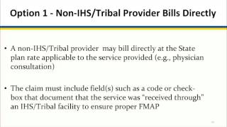 Tribal State Health Official Letter on 100% FMAP for Service