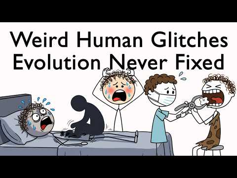 Strani difetti umani che l'evoluzione non ha mai risolto