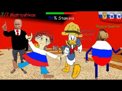 Donald Duck's Basics in To The Moscow in Russia Chapter 2 - Baldi's Basics V1.4.3 Mod