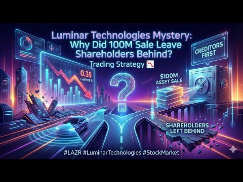 [Fullver] Luminar Technologies: Why Did 100M Sale Leave Shareholders Behind? Trading Strategy 📉