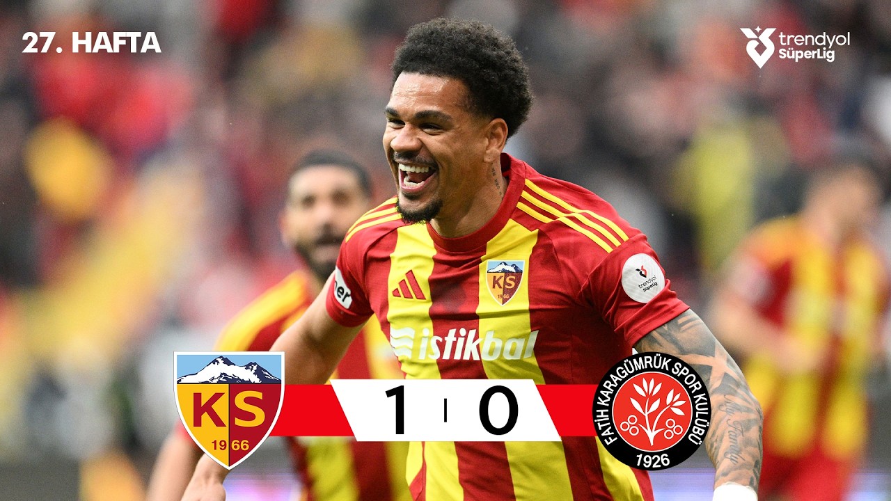 Kayserispor vs Fatih Karagümrük Highlights