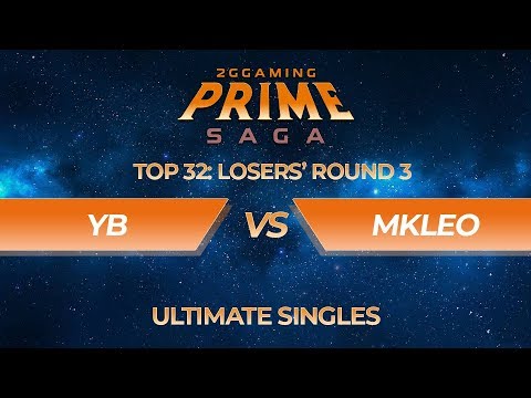 YB vs MkLeo - Ultimate Singles Top 32: Losers Round 3 - Prime Saga | Dark Samus vs Wolf