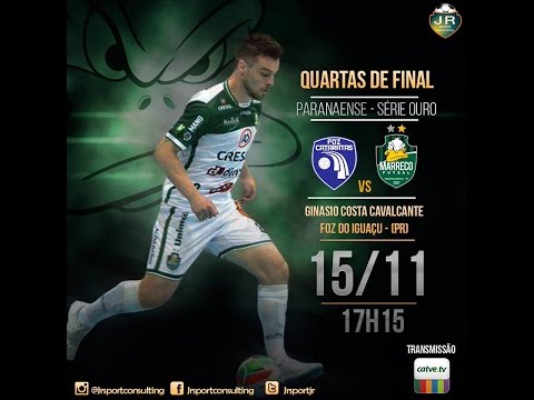 Rangel, fixo n° 8 - Foz Cataratas 2x4 Cresol/Marreco Futsal - JR Sport (15/11/2016)