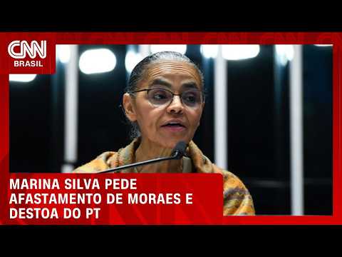 Marina Silva defende afastamento temporário de Moraes e critica Mendonça | HORA H