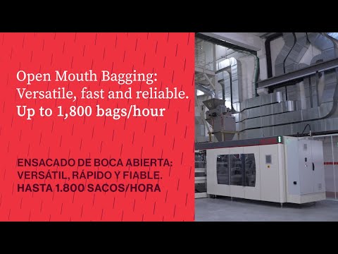 Fully Automatic Open Mouth Bagging of Bulk Goods from PAYPER
