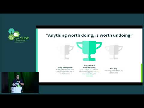 openSUSE Conference 2019 - openSUSE MicroOS
