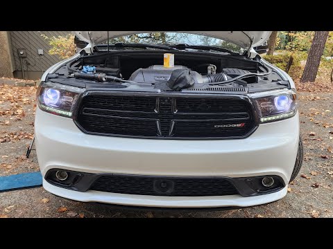 Headlight Replace Access Remove How To Install Dodge Durango SXT GT R/T RT SRT 2011 and up