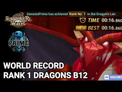 @GenesisPrime World Record Rank 1 Dragons B12 16 Seconds