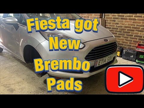 Copart Salvage Ford Fiesta Zetec 2014 PT5 Fitting New Brembo Pads