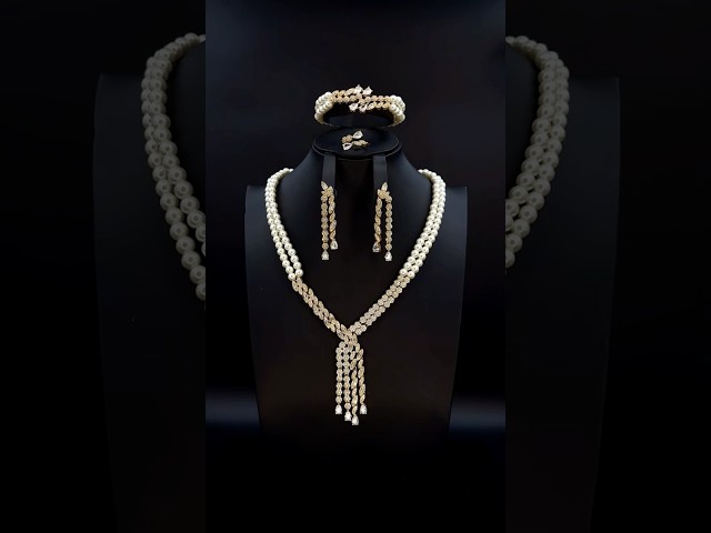 طقم اكسسوارات نسائي لولو زركون 5 قطع إصدار خاص بضمان على اللون – تصميم راقٍ لإطلالة مميزة RM-02038