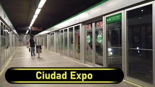 Metro Station Ciudad Expo - Seville 🇪🇸 - Walkthrough 🚶