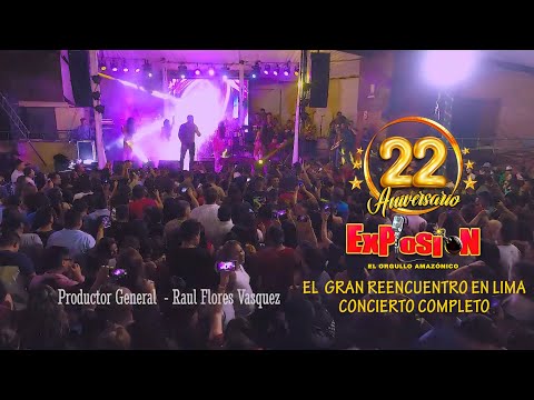 Concierto Completo de Explosión de Iquitos en LIMA. El Gran Reencuentro 2020.
