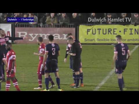 Dulwich Hamlet 1-2 Tonbridge Angels, Ryman League Premier Division, 17/12/16 | Match Highlights