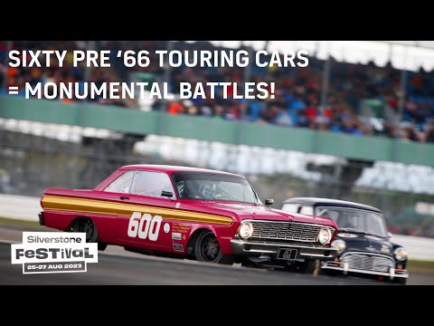 Adrian Flux Trophy For Transatlantic Pre '66 Touring Cars | Silverstone Festival 2023