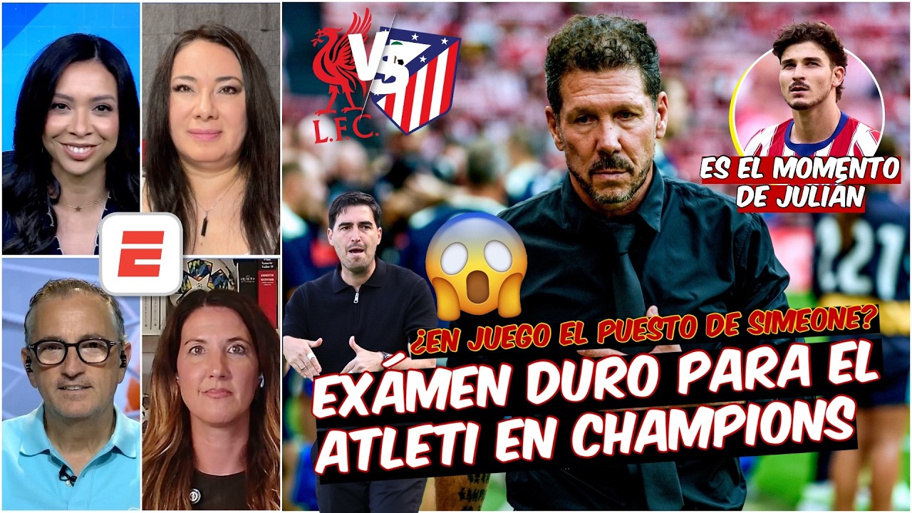 Atlético Madrid NECESITA a Julián Álvarez para su VISITA al Liverpool por la Champions | Exclusivos