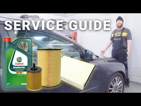 Volvo 1.6D V50/C30/S40 Diesel Service Guide [Oil & Filters] 2011-2016 D2 Drive | Ford Peugeot Mazda